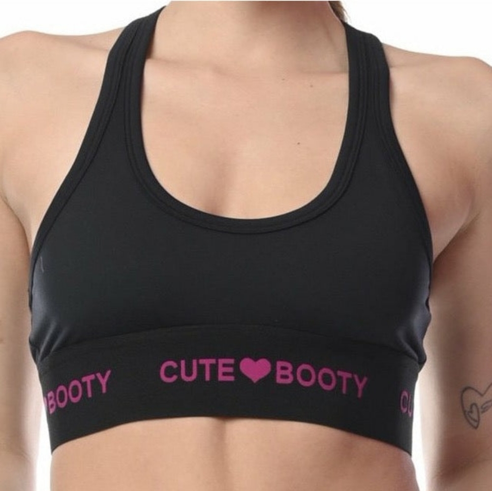 Cute booty lounge sports bra